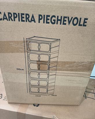scarpiera per 12 paia di scarpe pieghevole 
