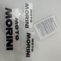 Moto morini excape adesivi decalcomanie