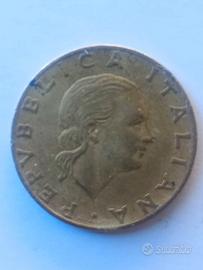 Moneta da lire 200 Repubblica Italiana 1980