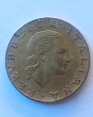Moneta da lire 200 Repubblica Italiana 1980