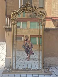 Specchio e Consolle in stile Barocco dorato – Eleg