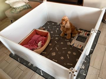 VEVOR Cassetta per Parto Cani XL 152 × 152 × 61 cm