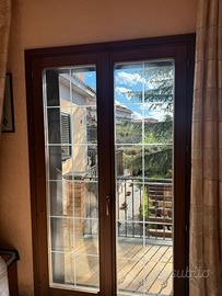 Infissi in legno con vetrocamera