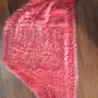 Mantellina elasticizzata rosa con cuore