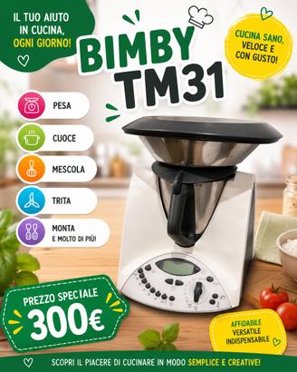 Bimby TM31 TM5 TM6 da 300euro