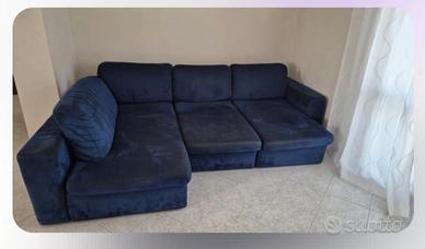 Divano con seduta allungabile