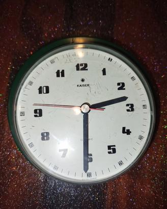 Orologio da parete vintage Kaiser Electric anni'70