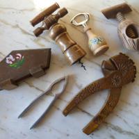 Set accessori cucina/taverna in legno 6 PZ. vintag