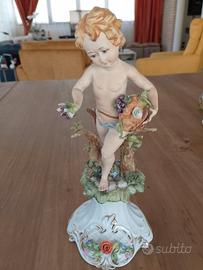 Statuetta angelo Capodimonte 