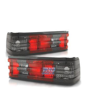 FANALI MERCEDES 190 W201 82-93 ROSSO AFFUMICATO