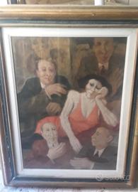 Remo Squillantini 50 x 70 olio su tela