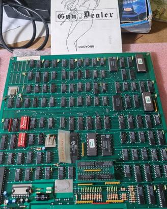 K0335NN-PCB Jamma Gun Dealer + Manuale