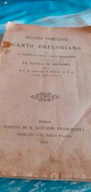 libro metodo di canto gregoriano