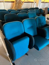Poltrone da cinema con seduta ribaltabile
