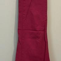 Jeans donna color fucsia