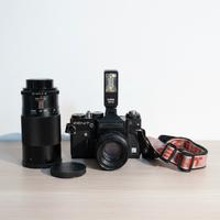 Set Macchina fotografica analogia Zenit +obiettivi