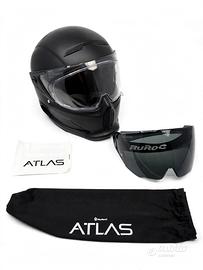 Casco Ruroc Atlas Colore Nero Opaco S 56cm