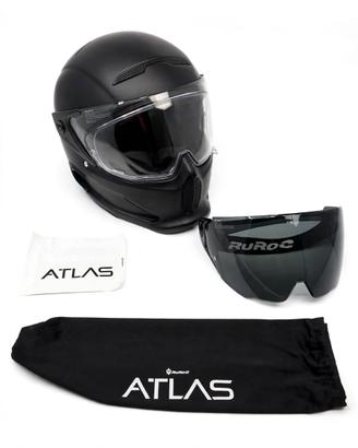 Casco Ruroc Atlas Colore Nero Opaco S 56cm