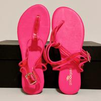 SANDALETTO INFRADITO FUCSIA
