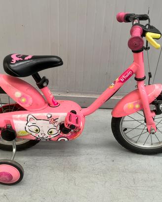 Bici bambina taglia 14