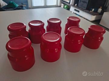 Set 6 Tazze Vintage Gio'Style Anni '70 Melamina