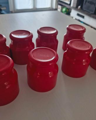 Set 6 Tazze Vintage Gio'Style Anni '70 Melamina