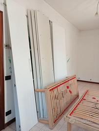 Reti a doghe elettriche due armadi
