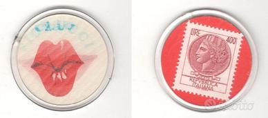 Gettone pubblicità FIORUCCI francobollo 400 lire
