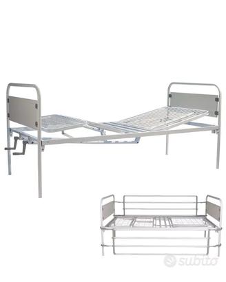 letto ortopedico e deambulatore pieghevole