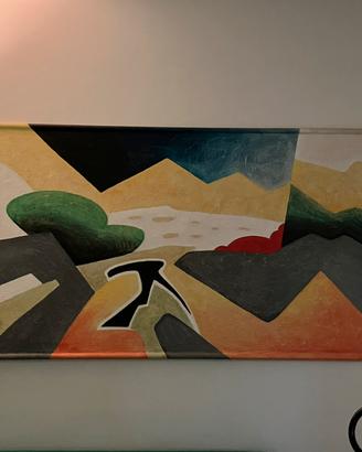 Quadro pittura arte moderna su tela