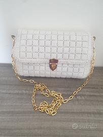 borsa handmade bianca 