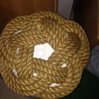 Tappeto zerbino originale in corda