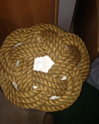 Tappeto zerbino originale in corda