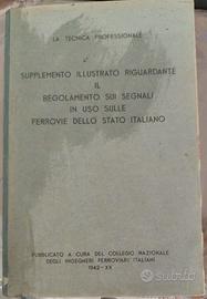 1942  Manuale Segnali Ferrovie Stato FS