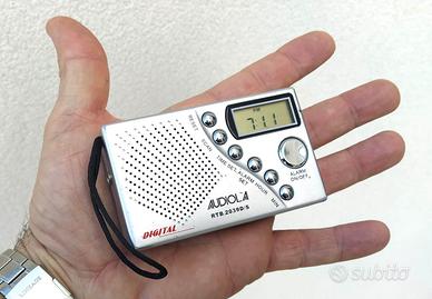 Radio sveglia  FM tascabile Audiola