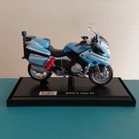 Modellino Moto Polizia BMW R 1200 RT Maisto 