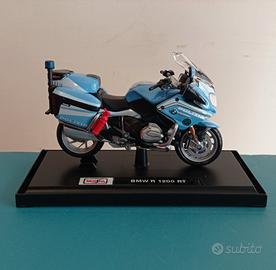 Modellino Moto Polizia BMW R 1200 RT Maisto 