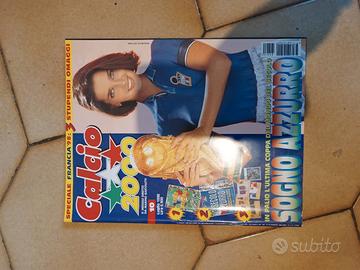 Luglio 1998 rivista calcio 2000  con Alessia Merz