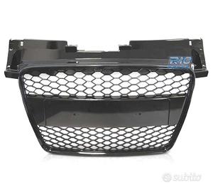 GRIGLIA AUDI TT 8J 06-14 LOOK RS NERO LUCIDO