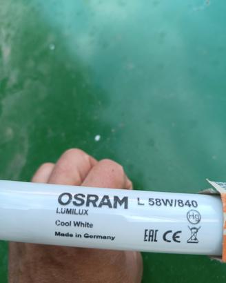 7 Lampade fluorescenti NUOVE marca Osram L58w/840