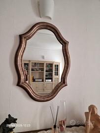 Grande Specchio Vintage in Legno
