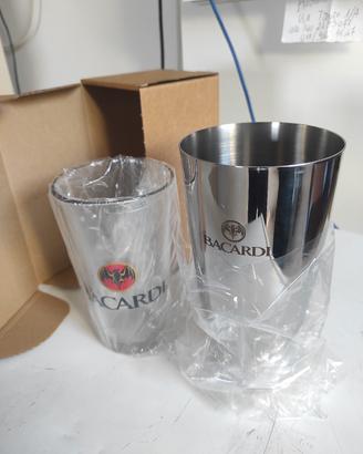 Boston shaker Bacardi bilanciato serigrafato
