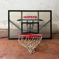 Tabellone con Canestro da Basket con supporto