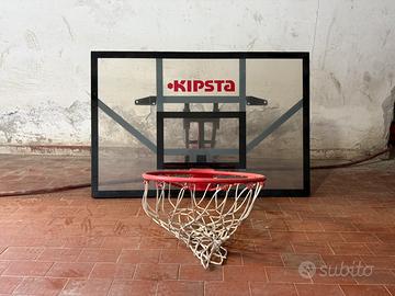 Tabellone con Canestro da Basket con supporto