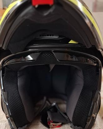 Casco modulare Airoh Phantom S Evolve giallo lucid