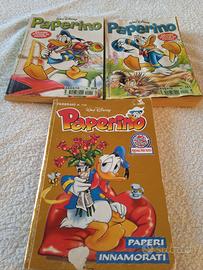 PAPERINO 3pz. 1pz. 1995 e 2pz. 2001. cfr. descriz.