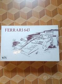Ferrari 643 scala 1/8 da costruire - WRX