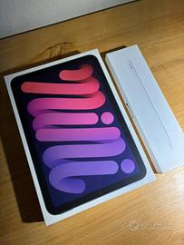 I Pad mini 6 128gb+pencil di secoda gen.