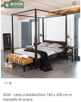 Letto baldacchino