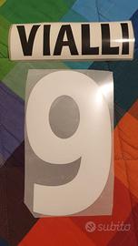 Nameset Completo #9 VIALLI Juventus Finale 1996